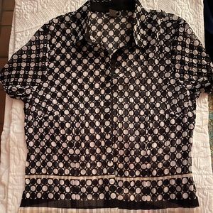 Gerry Weber black and white top.